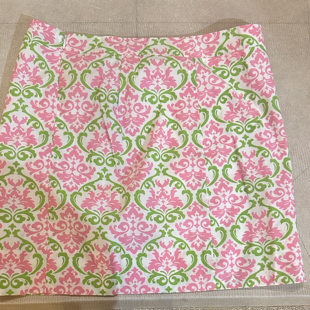 Kelly's Kids Pink and Green A-Line Skirt